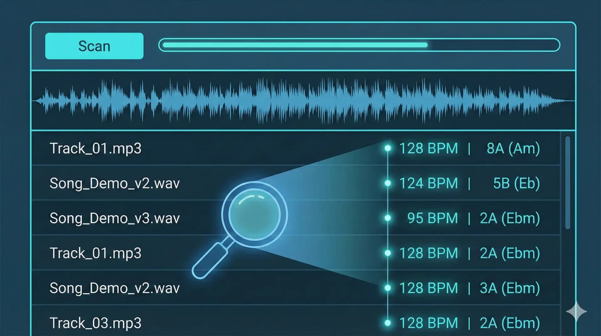 Song Key & BPM Finder